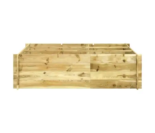 Augstā Puķu Kaste, 150X100X40 Cm, Impregnēts Koks Vidaxl