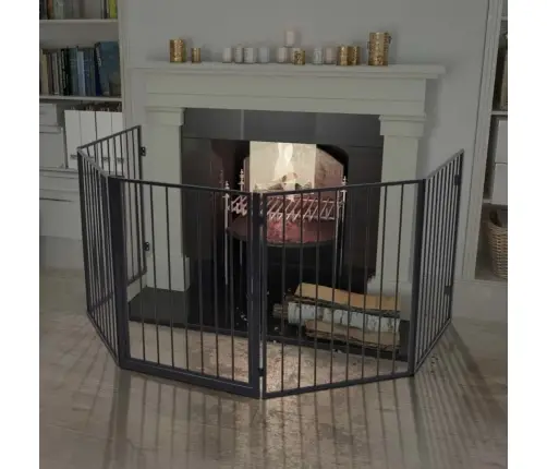 Dzīvnieku Aizsardzības Žogs, Tērauds, Melnā Krāsā Vidaxl