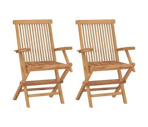 Sulankstomos Sodo Kėdės, 2 Vnt., Tikmedis