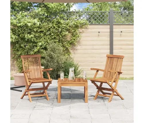 Sulankstomos Sodo Kėdės, 2 Vnt., Tikmedis