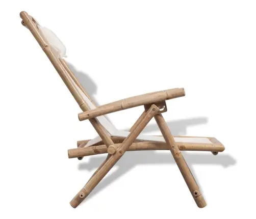 Pludmales Krēsls, Bambuss Vidaxl