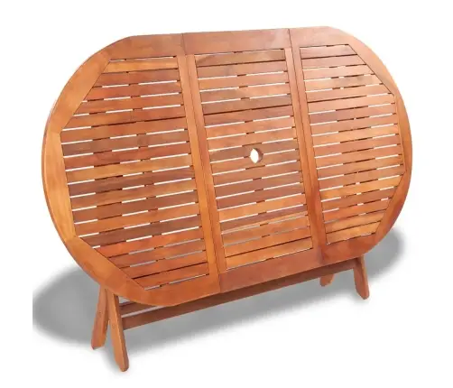 Lauko Valgomojo Baldų Kompl., 7D., Akacijos Medienos Masyvas