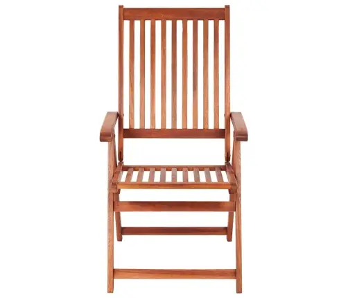 Saliekami Dārza Krēsli, 2 Gab., Akācijas Masīvkoks, Brūni Vidaxl