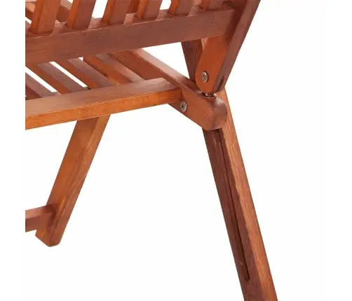 Saliekami Dārza Krēsli, 2 Gab., Akācijas Masīvkoks, Brūni Vidaxl