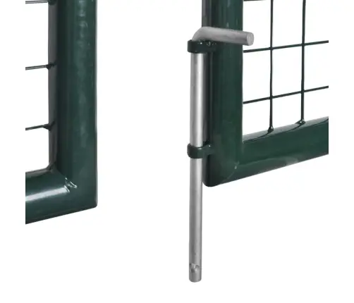 Dubultie Dārza Vārti, Tērauds Ar Pulvekrāsas Pārklājumu Vidaxl