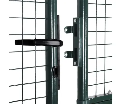 Dubultie Dārza Vārti, Tērauds Ar Pulvekrāsas Pārklājumu Vidaxl