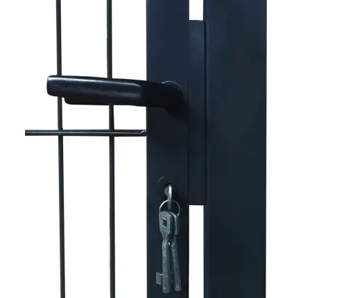 Vartai, Antracito Spalvos, 106X248cm Plienas