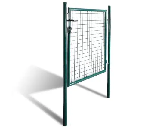 Tvoros Vartai, Vienvėriai, 100X100 cm Milteliniu Būdu Dažytas Plienas