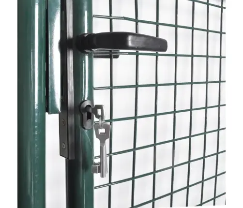 Tvoros Vartai, Vienvėriai, 100X100 cm Milteliniu Būdu Dažytas Plienas