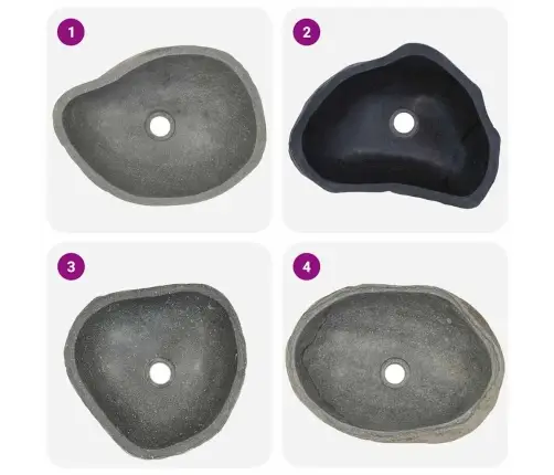 Kivist Valamu, Ovaalne (37-46)X(29-36) Cm