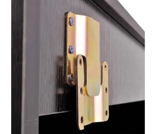 Seitsmeosaline Valamuga Vannitoamööbli Komplekt, Must