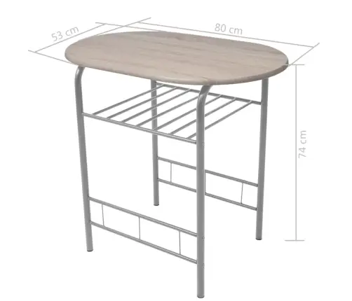 Pusryčių Baro Komplektas, Mdf