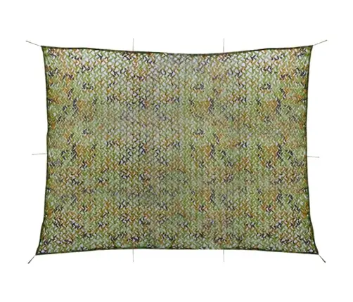 Kamuflāžas Tīkls Ar Uzglabāšanas Somu, 3X4 M Vidaxl