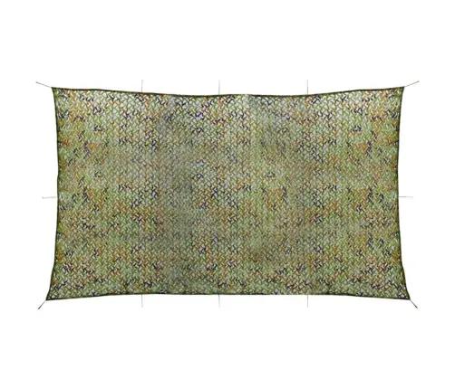 Kamuflāžas Tīkls Ar Uzglabāšanas Somu, 3X5 M Vidaxl