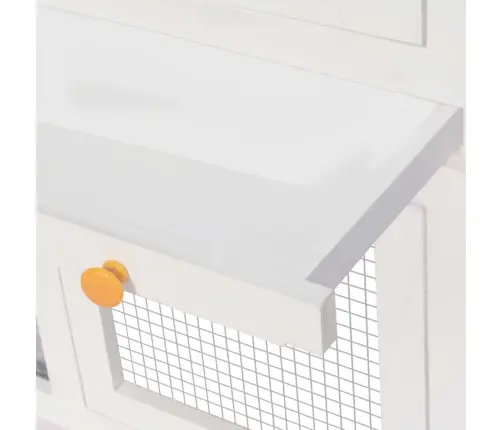 Dzīvnieku / Trušu Būda Ar Dubulto Grīdu, Koks   Vidaxl