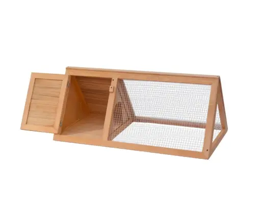 Dzīvnieku, Trušu Būris, Koks   Vidaxl