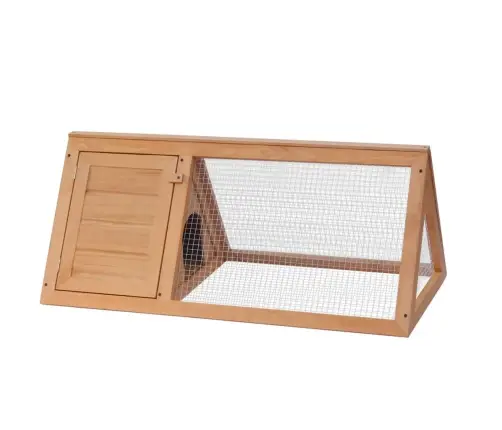 Dzīvnieku, Trušu Būris, Koks   Vidaxl