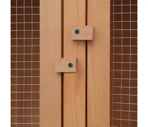 Dzīvnieku, Trušu Būris Ar 6 Istabām, Koks   Vidaxl Dzīvnieku, Trušu Būris Ar 6 Istabām, Koks   Vidaxl