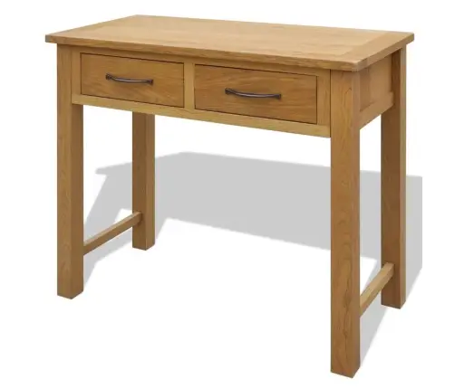 Kosmetinis Staliukas Su Kėdute, Ąžuolo Medienos Masyvas