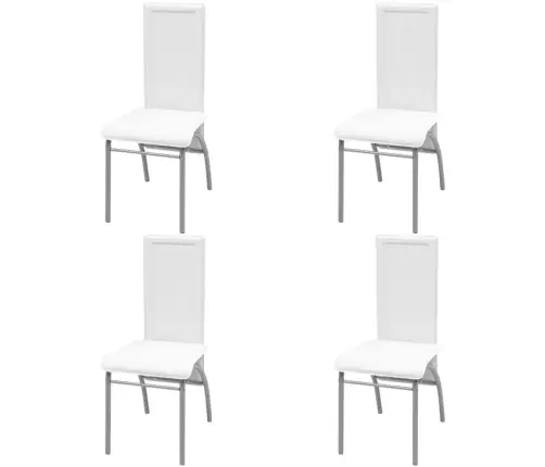 Vidaxli Viieosaline Söögitoakomplekt Valge