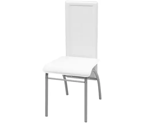 Vidaxli Viieosaline Söögitoakomplekt Valge