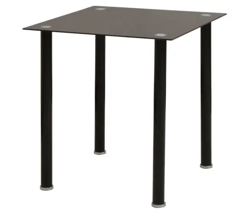 Penkių Dalių, Valgomojo Stalo Ir Kėdžių Komplektas, Juodas