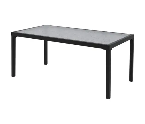 4-Daļīgs Dārza Atpūtas Mēbeļu Komplekts, Tekstilēns, Melns Vidaxl