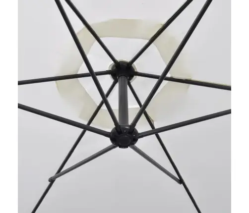 Dārza Saulessargs, 3M, Smilšu Balts Vidaxl