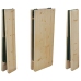 Saliekams Alus Galds Ar 2 Soliem, 220 Cm, Egles Koks Vidaxl