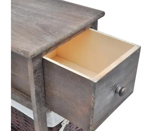 Naktsskapītis, Koks, Brūns  Vidaxl