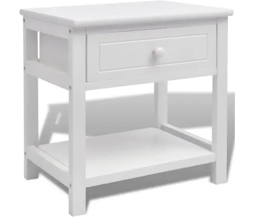 Vidaxli Öökapp, Puidust, Valge