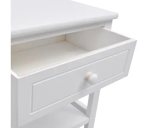 Vidaxli Öökapp, Puidust, Valge