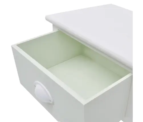 Naktsskapīši, 2 Gab., Franču Stila Dizains, Koks  Vidaxl