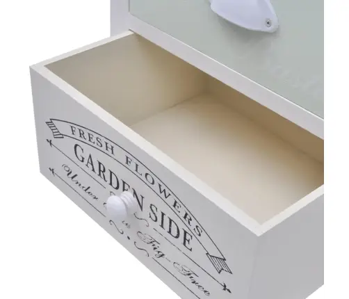 Naktsskapīši, 2 Gab., Franču Stila Dizains, Koks  Vidaxl