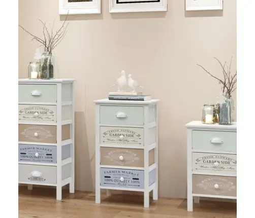 Spintelė, 4 Stalčiai, Prancūziško Stiliaus, Mediena