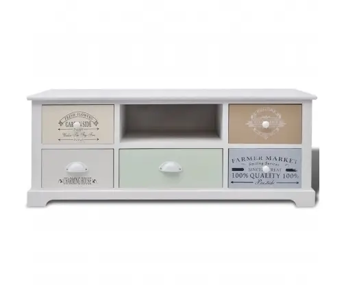 Tv Skapītis, Franču Stila Dizains, Koks  Vidaxl