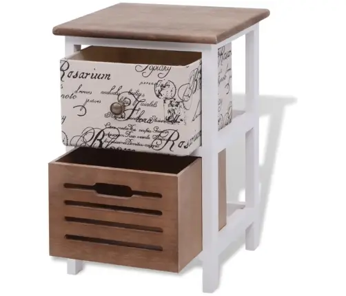 Koka Naktsskapītis, 2 Gab. Vidaxl