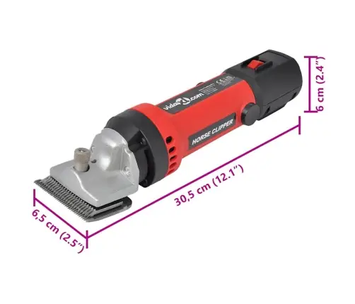 Kuueosaline Hobusekääride Komplekt 350 W