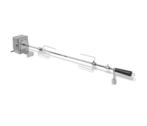 Elektrinis Griliaus Iešmas Su Profesionaliu Varikliu, Plieninis, 900 Mm