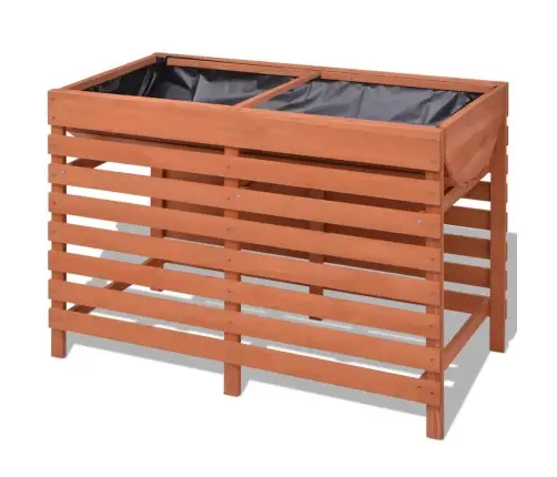 Koka Stādu Kaste, 100X500X71 Vidaxl