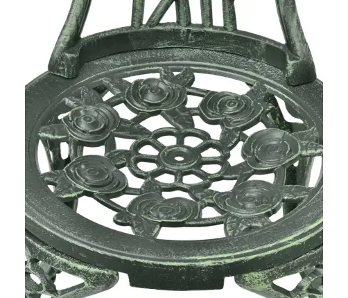 Bistro Baldų Komplektas, 3D., Aliuminis, Žalias