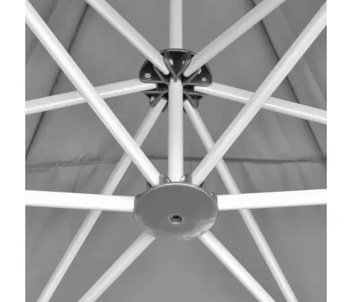 Ātri Uzstādāma Nojume, 3,6X3,1 M, Pelēka Vidaxl