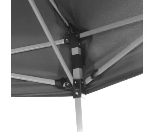 Nojume Ar 6 Sānu Sienām, Ātri Uzstādāma, 3,6X3,1 M, Pelēka Vidaxl