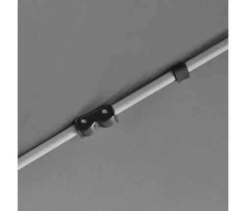 Nojume Ar 6 Sānu Sienām, Ātri Uzstādāma, 3,6X3,1 M, Pelēka Vidaxl