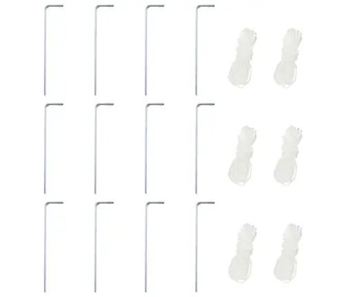 Nojume Ar 6 Sānu Sienām, Ātri Uzstādāma, 3,6X3,1 M, Pelēka Vidaxl