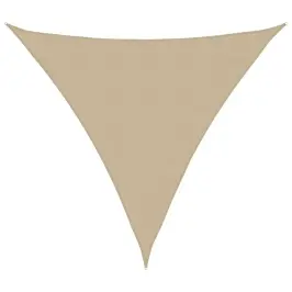 Saulessargs, 3,6X3,6X3,6M, Trijstūra Forma,Bēšs Oksforda Audums  Vidaxl