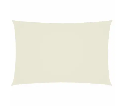 Saulessargs, 2X4M, Taisnstūra Forma, Krēmkrāsas Oksforda Audums  Vidaxl