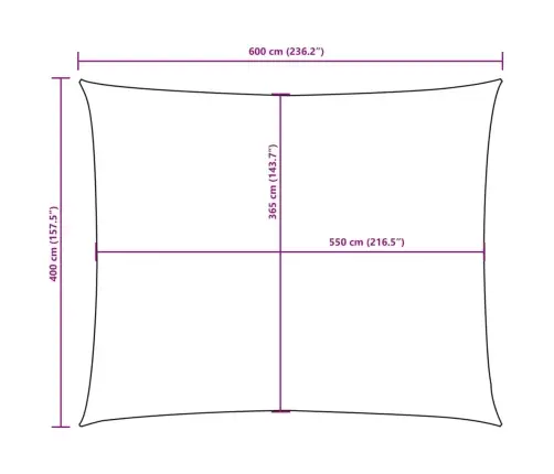 Saulessargs, 4X6M, Taisnstūra Forma, Krēmkrāsas Oksforda Audums  Vidaxl Saulessargs, 4X6M, Taisnstūra Forma, Krēmkrāsas Oksforda Audums  Vidaxl
