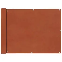 Rõdusirm Oxfordkangast, 90 X 600 cm Terrakota