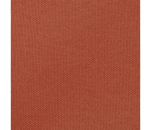 Balkona Aizslietnis, 90X600 Cm, Sarkanbrūns Oksforda Audums Vidaxl